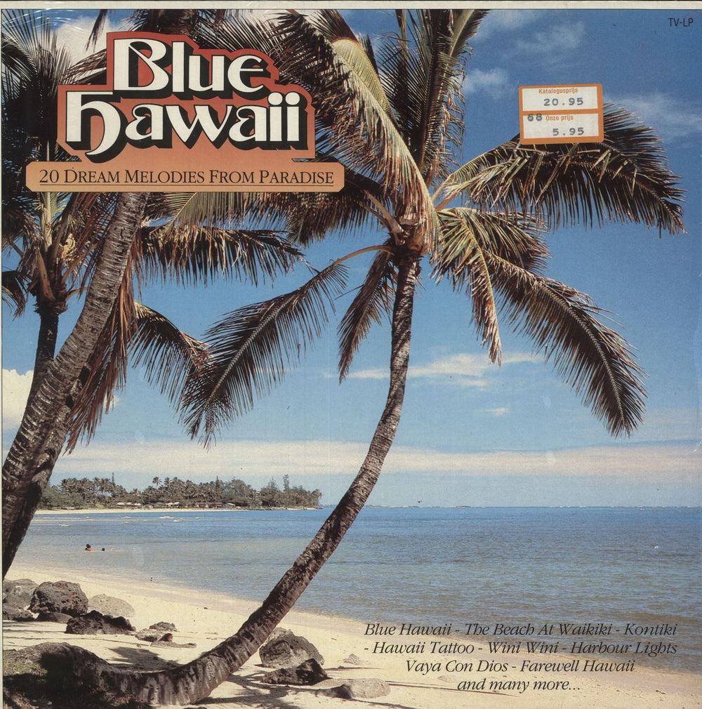 The Islanders Blue Hawaii - 20 Dream Melodies From Paradise Dutch vinyl LP album (LP record) ADEH117