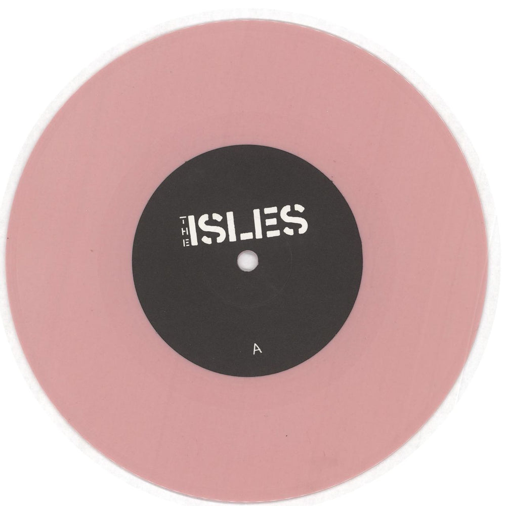 The Isles Eve Of The Battle - Pink Vinyl UK 7" vinyl single (7 inch record / 45) T1407EV414439