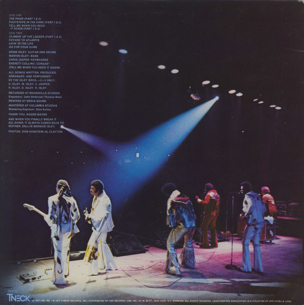 The Isley Brothers Go For Your Guns - Pitman Pressing US vinyl LP album (LP record)