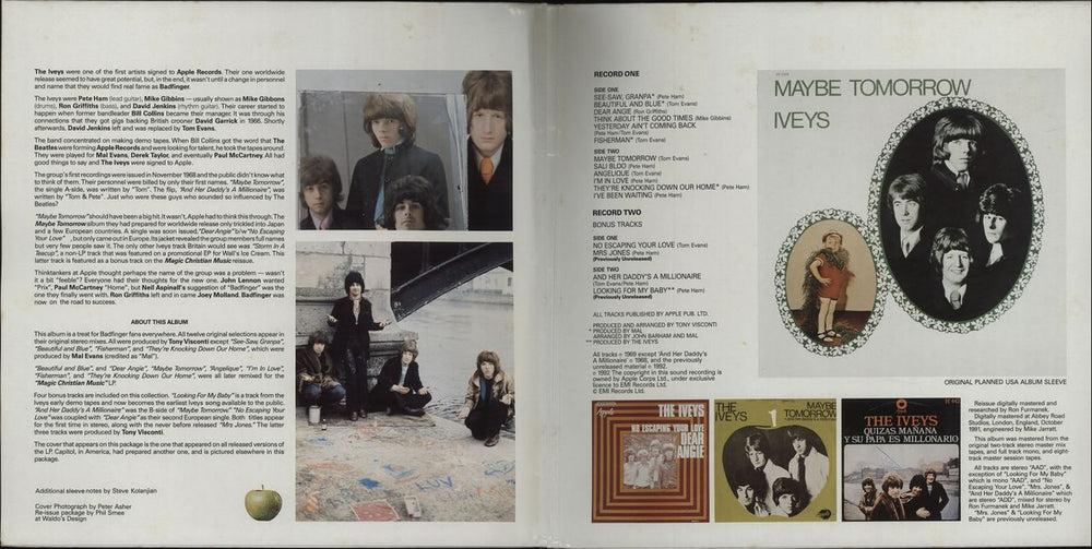 The Iveys Maybe Tomorrow UK 2-LP vinyl record set (Double LP Album) IVY2LMA81167