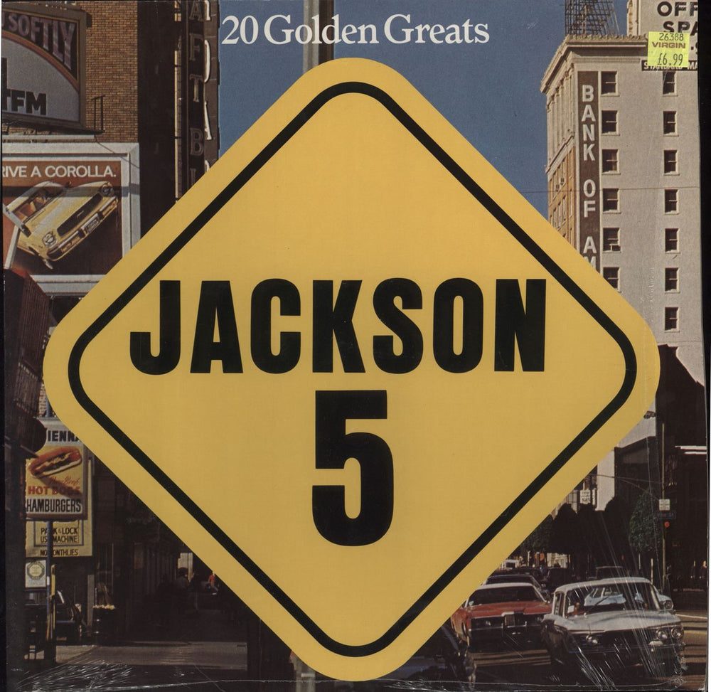 The Jackson Five 20 Golden Greats German vinyl LP album (LP record) ZL72031