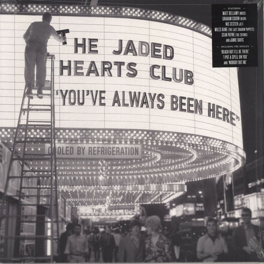 The Jaded Hearts Club You've Always Been Here - White/Grey Marbled Vinyl - Sealed UK vinyl LP album (LP record) INFECT589LP