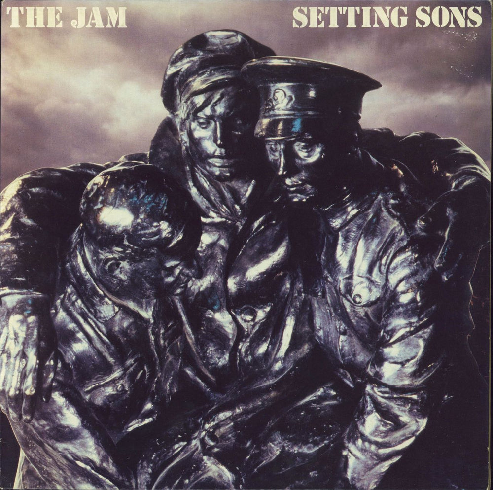 The Jam Setting Sons - 1st (b) - VG UK vinyl LP album (LP record) POLD5028