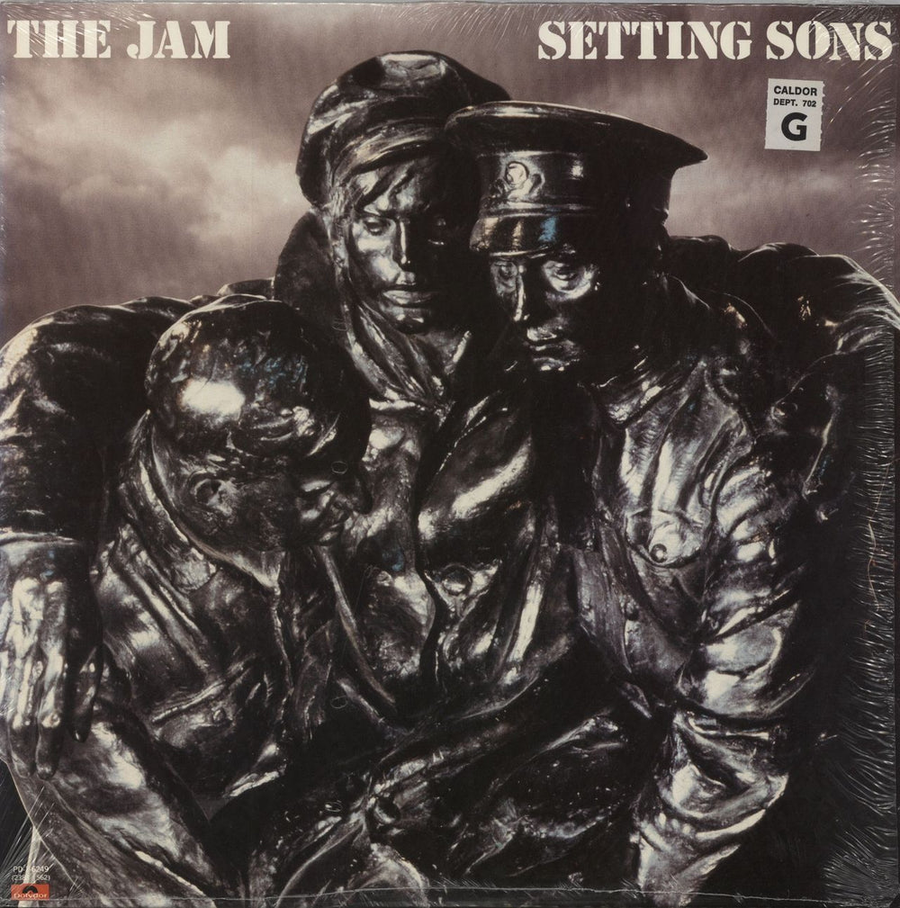 The Jam Setting Sons - shrink US vinyl LP album (LP record) PD-1-6249