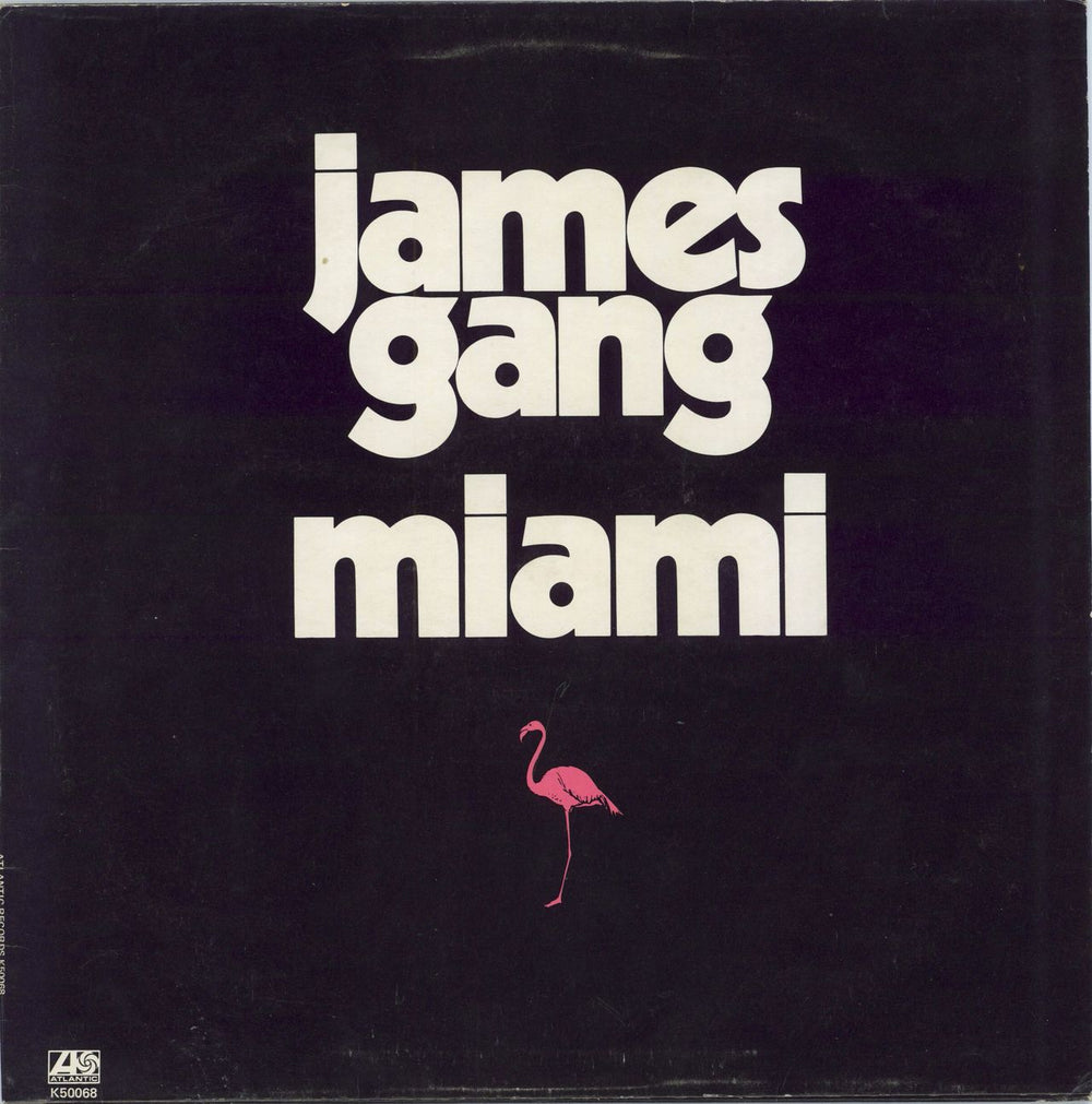 The James Gang Miami + insert UK vinyl LP album (LP record) K50068