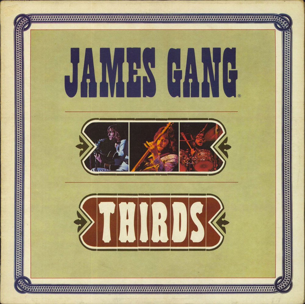 The James Gang Thirds - EX UK vinyl LP album (LP record) SPB1038