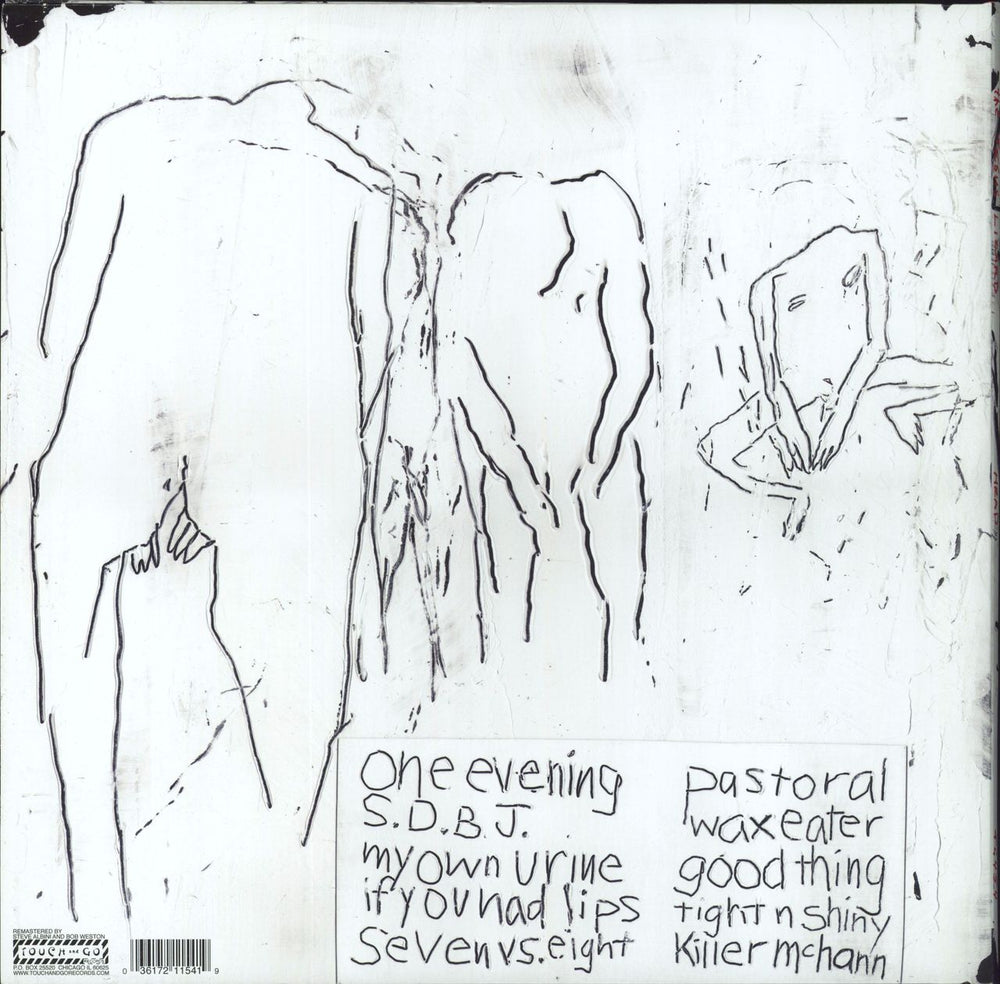 The Jesus Lizard Head US vinyl LP album (LP record) 036172115419