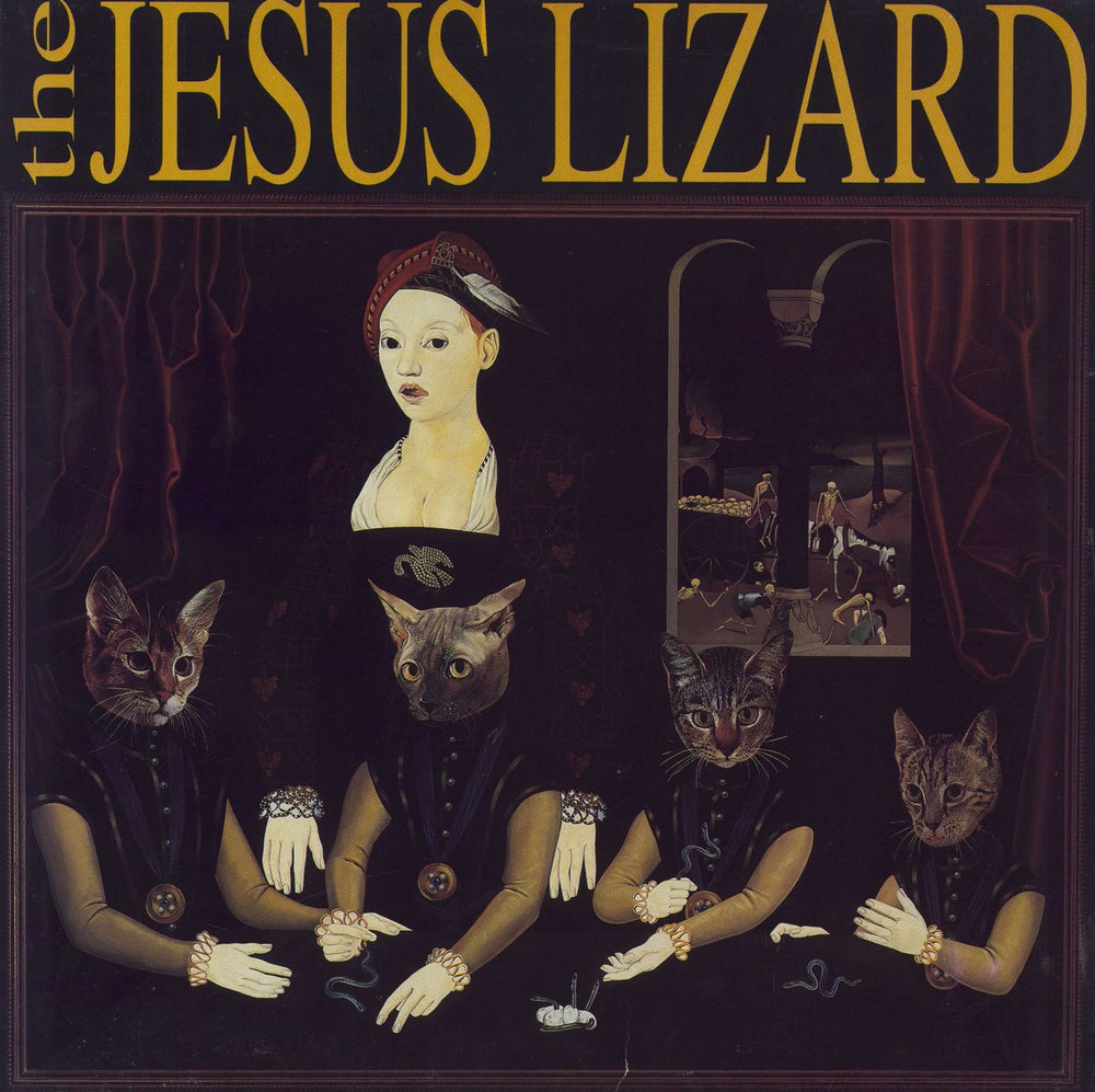 The Jesus Lizard Liar US vinyl LP album (LP record) TG100