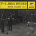 The June Brides This Town EP UK 12" vinyl single (12 inch record / Maxi-single) ITTI030