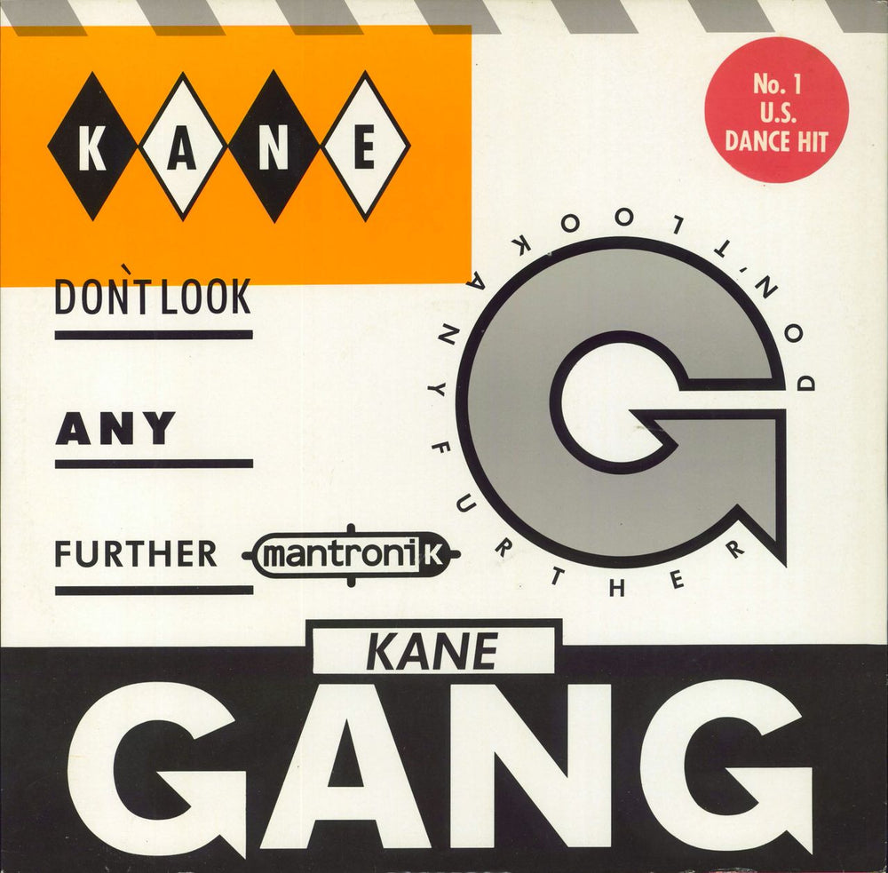 The Kane Gang Don't Look Any Further UK 12" vinyl single (12 inch record / Maxi-single) SKX33