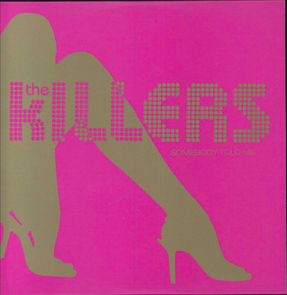 The Killers Somebody Told Me UK CD single (CD5 / 5") LIZARD009