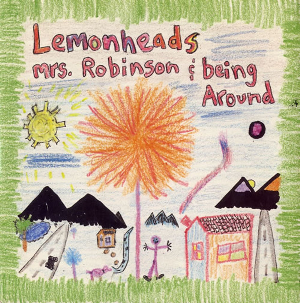 The Lemonheads Mrs. Robinson UK 7" vinyl single (7 inch record / 45) A7401