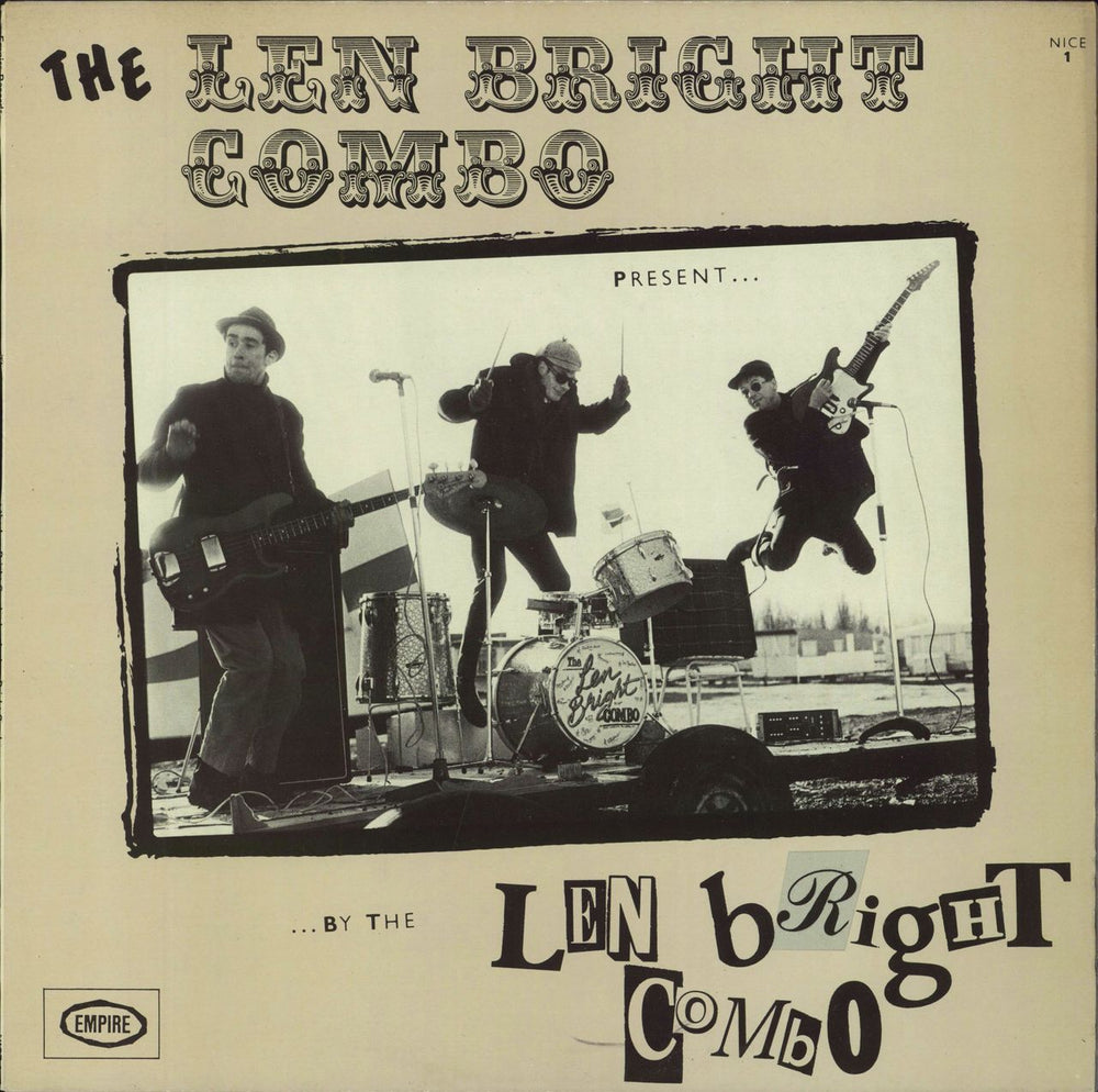 The Len Bright Combo Present The Len Bright Combo By The Len Bright Combo UK vinyl LP album (LP record) NICE1