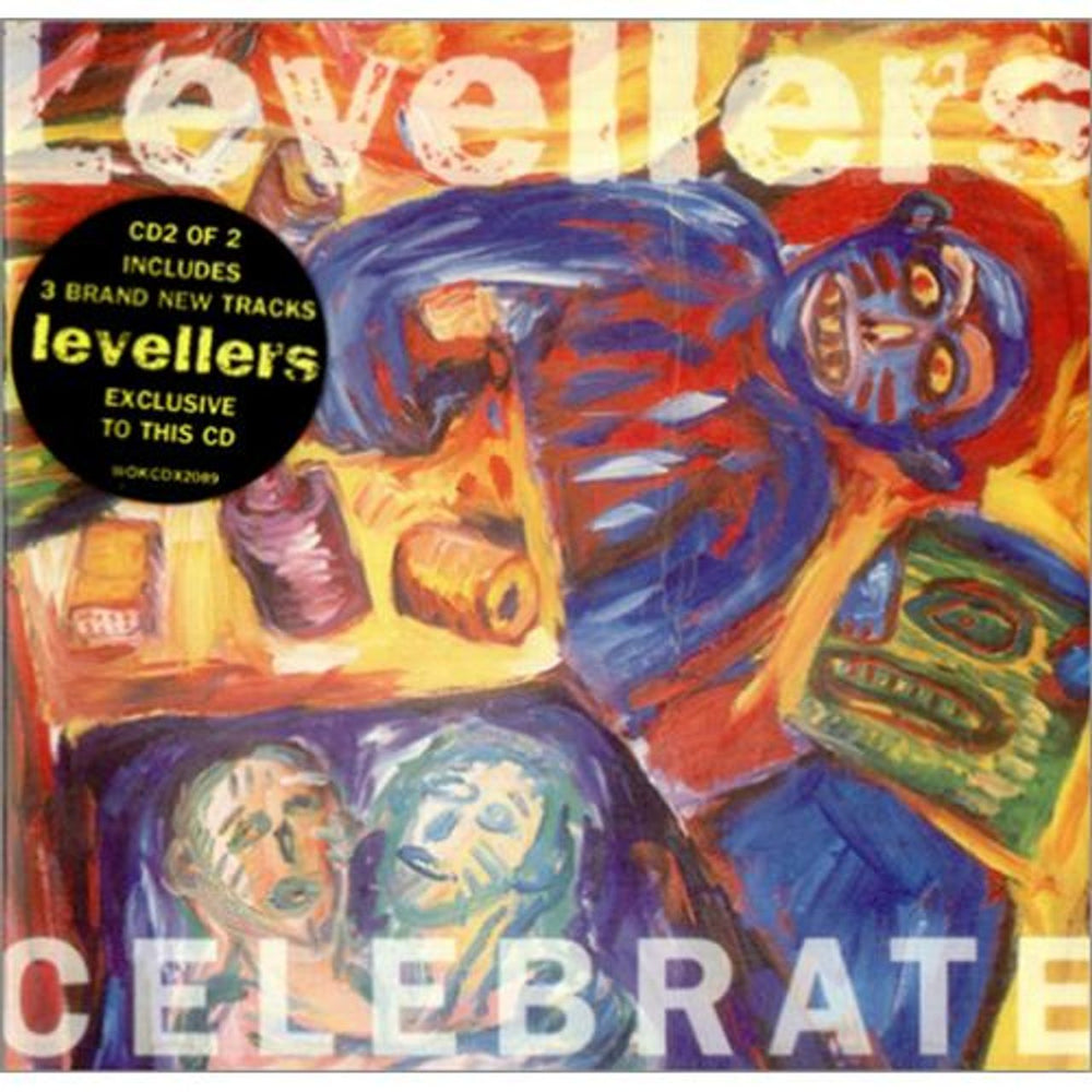 The Levellers Celebrate UK CD single (CD5 / 5") WOKCDX2089