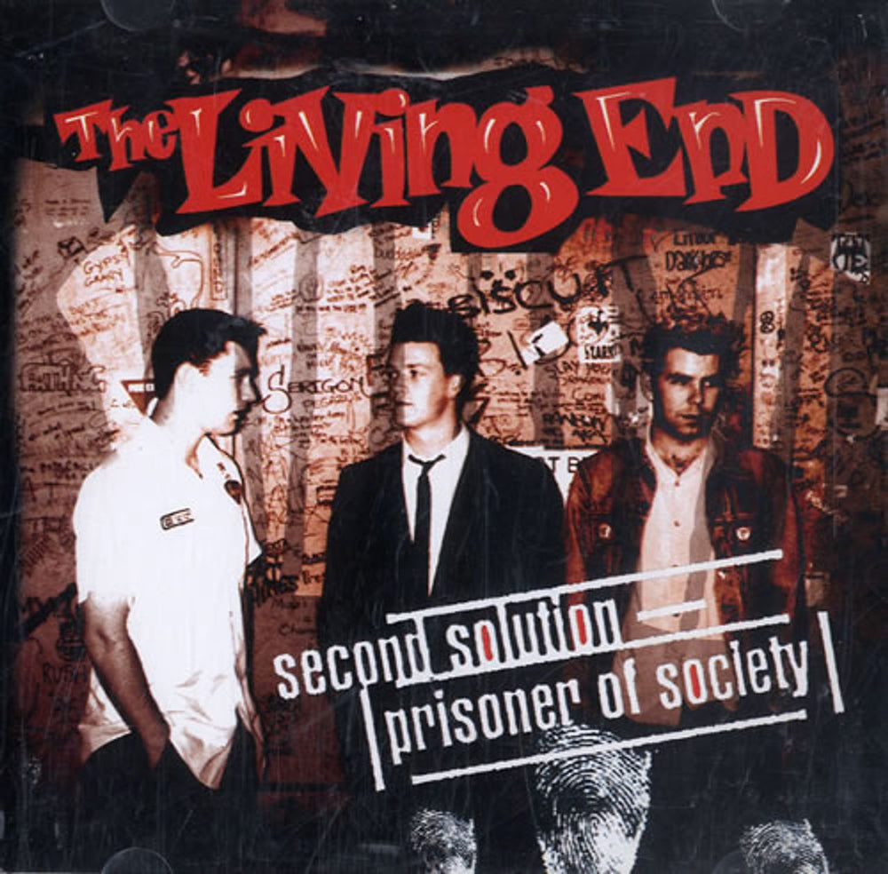 The Living End Second Solution/Prisoner Of Society Australian CD album (CDLP) RAP027