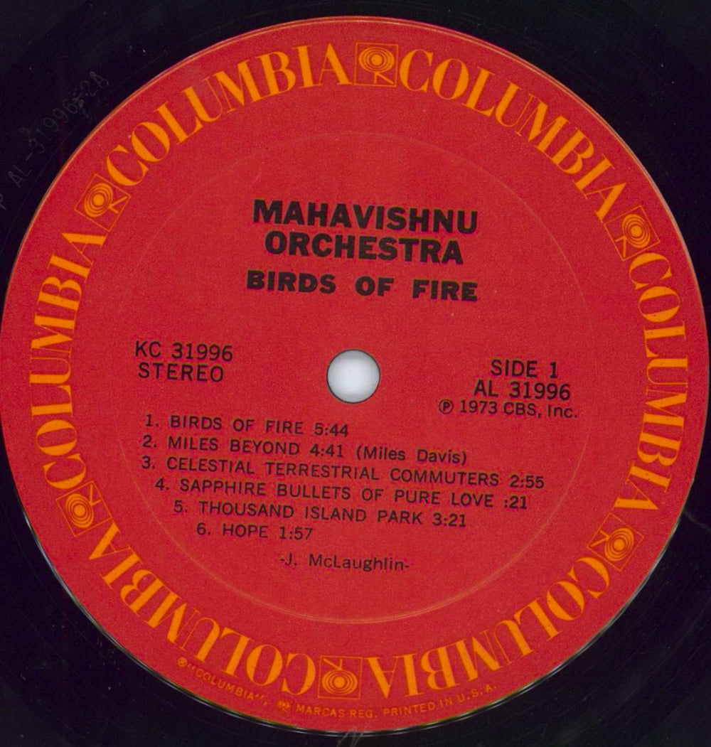 The Mahavishnu Orchestra Birds Of Fire - Hype Stickered Shrink US vinyl LP album (LP record) MHVLPBI793719