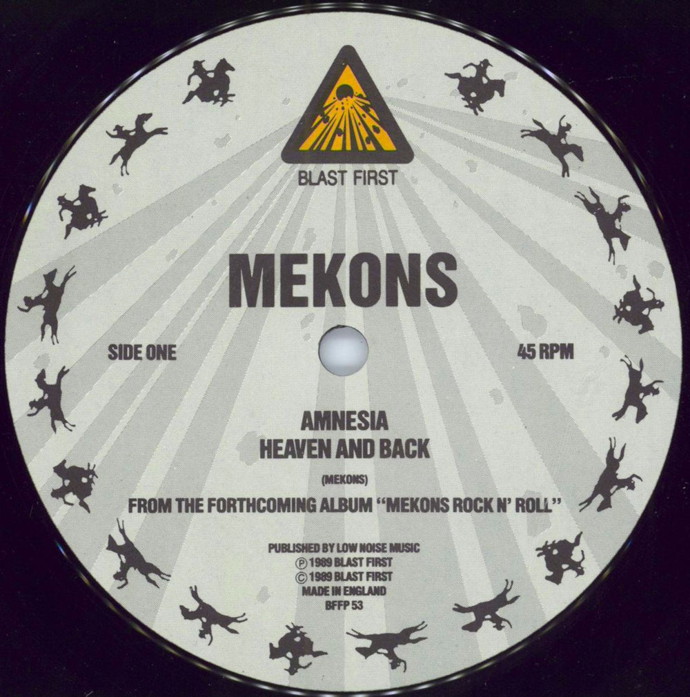 The Mekons The Dream And Lie Of... - Promo UK 10" vinyl single (10 inch record) BFFP53