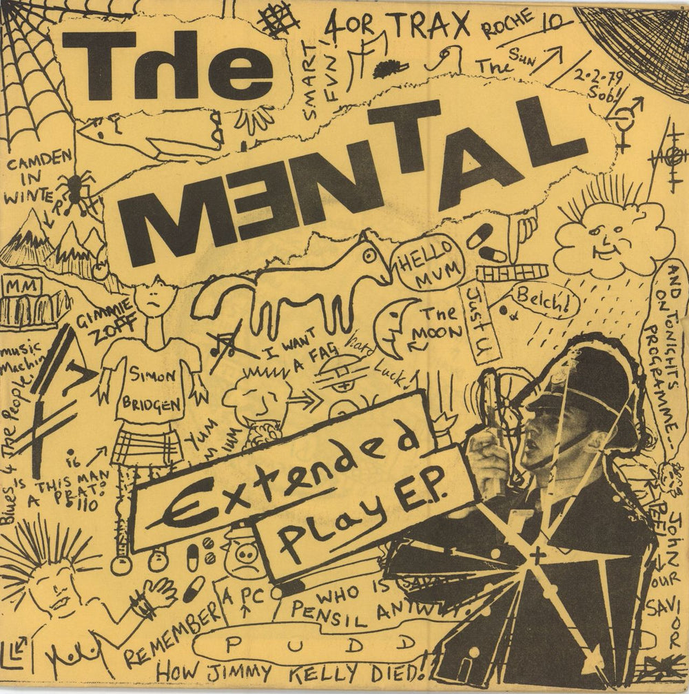 The Mental Extended Play E.P. UK 7" vinyl single (7 inch record / 45) RAM1