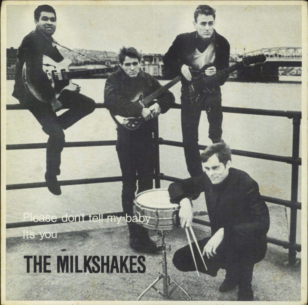 The Milkshakes It's You - Autographed UK 7" vinyl single (7 inch record / 45) BILK-0