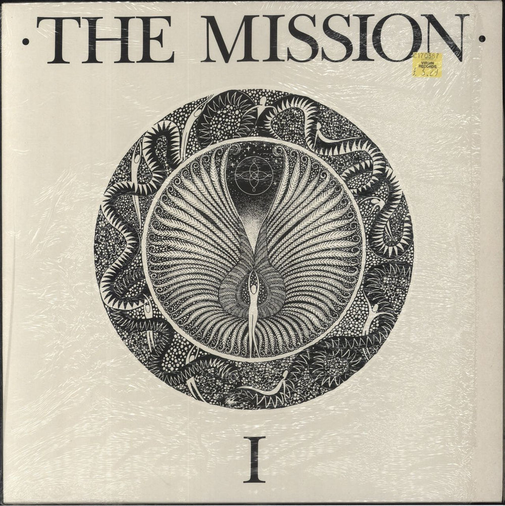 The Mission I - Serpents Kiss - Shrink UK 12" vinyl single (12 inch record / Maxi-single) CHAP6