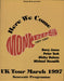 The Monkees Here We Come UK tour programme TOUR PROGRAMME