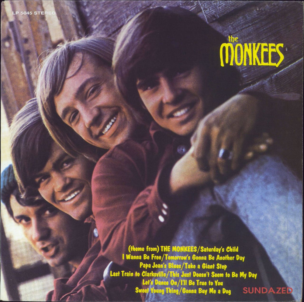 The Monkees The Monkees US vinyl LP album (LP record) LP5045