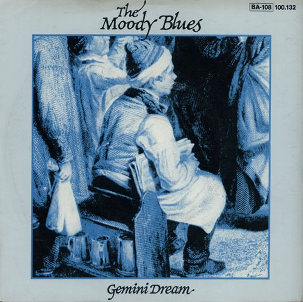 The Moody Blues Gemini Dream French 7" vinyl single (7 inch record / 45) 100132