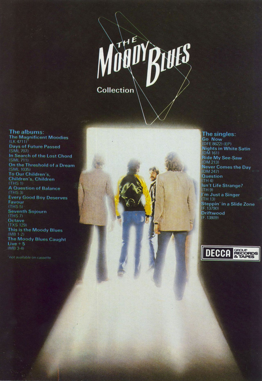 The Moody Blues Out Of This World 1979 + Ticket Stub UK tour programme