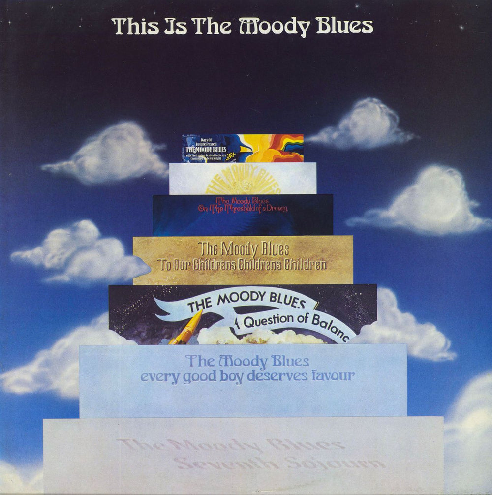 The Moody Blues This Is The Moody Blues Dutch 2-LP vinyl record set (Double LP Album) MB1/2