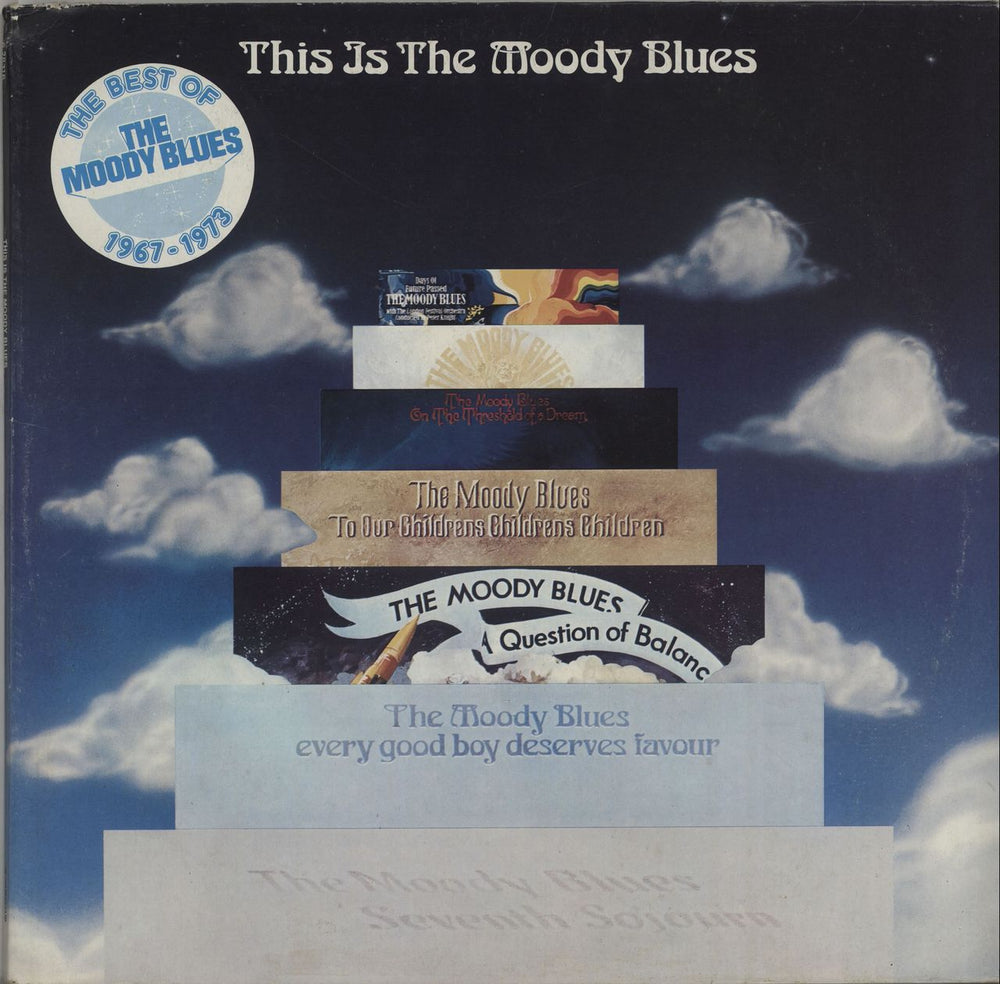 The Moody Blues This Is The Moody Blues German 2-LP vinyl record set (Double LP Album) 6.28316DX