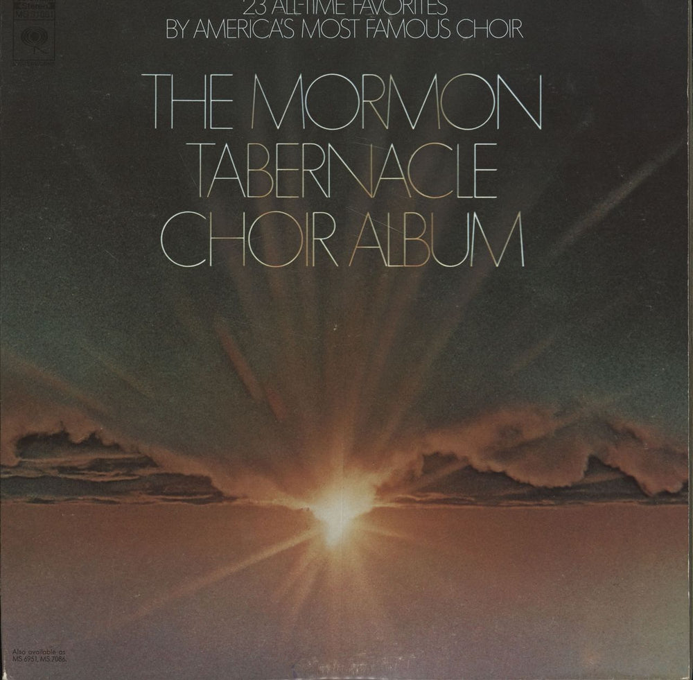 The Mormon Tabernacle Choir The Mormon Tabernacle Choir Album US 2-LP vinyl record set (Double LP Album) MG31081
