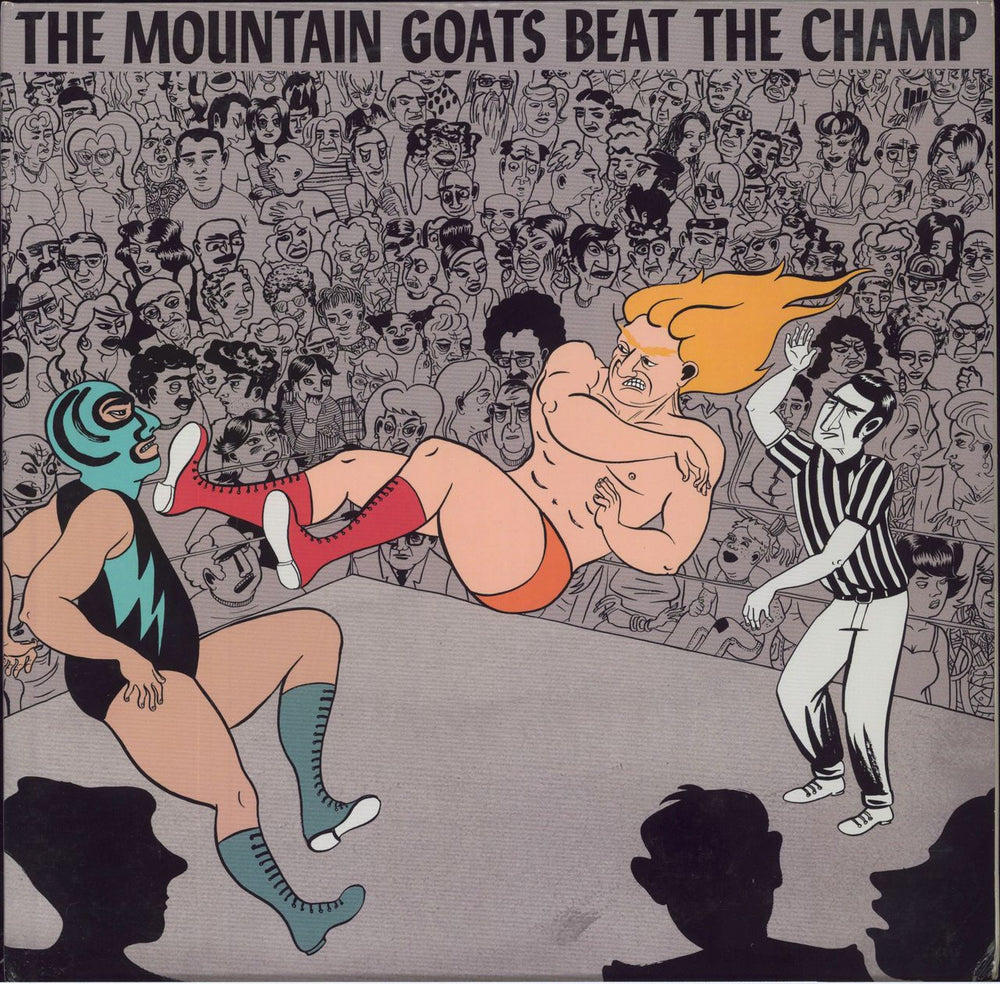 The Mountain Goats Beat The Champ US 2-LP vinyl record set (Double LP Album) MRG516