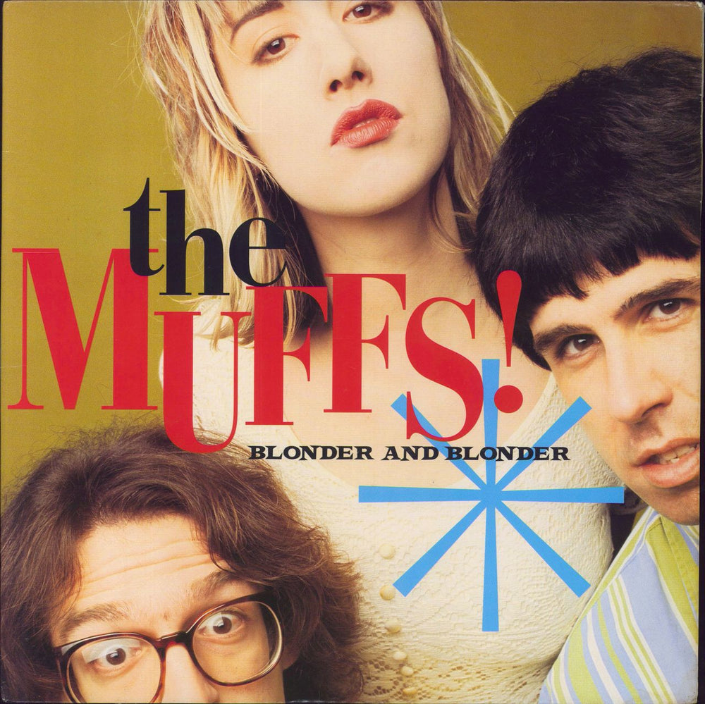 The Muffs Blonder And Blonder - Red Vinyl US vinyl LP album (LP record) 945852-1