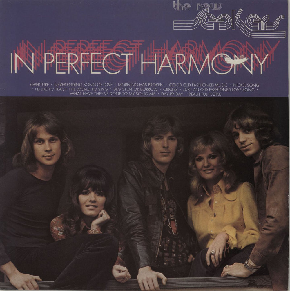 The New Seekers In Perfect Harmony UK vinyl LP album (LP record) 2383226