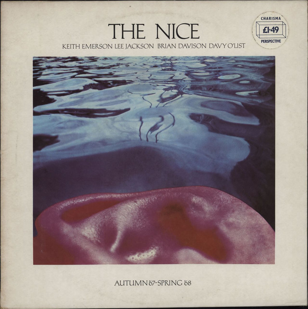 The Nice Autumn '67 - Spring '68 - stickered p/s + company insert UK vinyl LP album (LP record) CS1