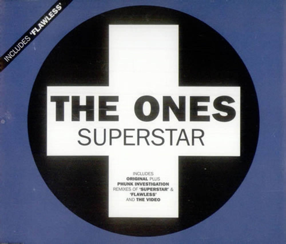 The Ones Superstar UK CD single (CD5 / 5") CDTIVS186