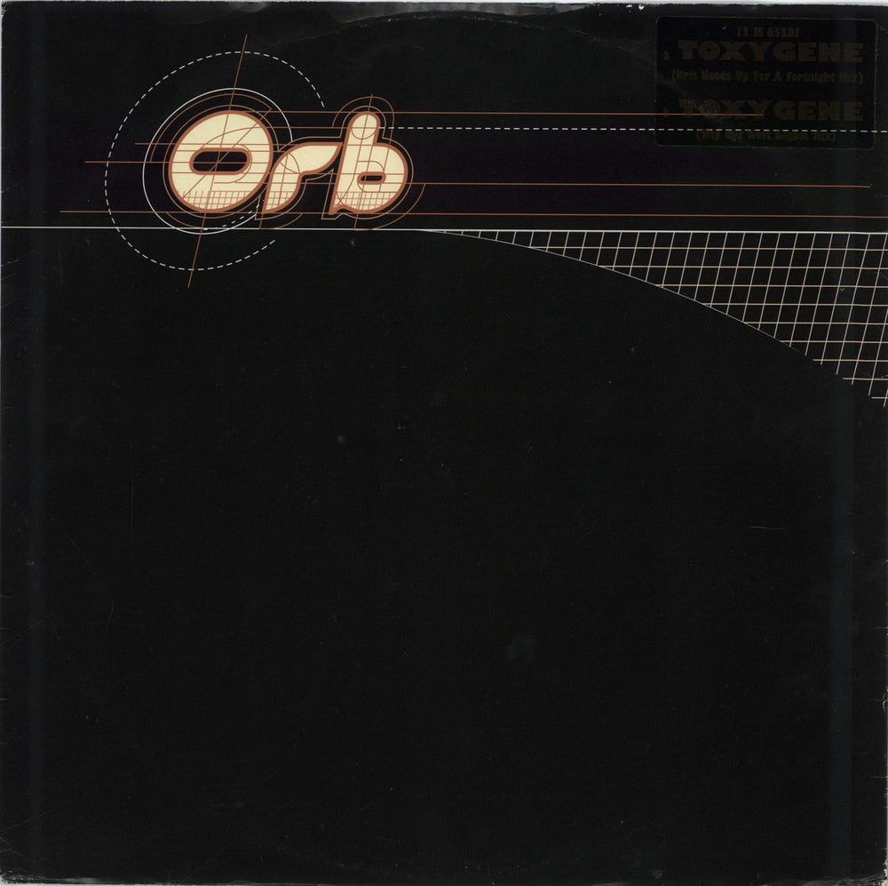 The Orb Toxygene - Black Sleeve UK Promo 12" vinyl single (12 inch record / Maxi-single) 12IS652DJ