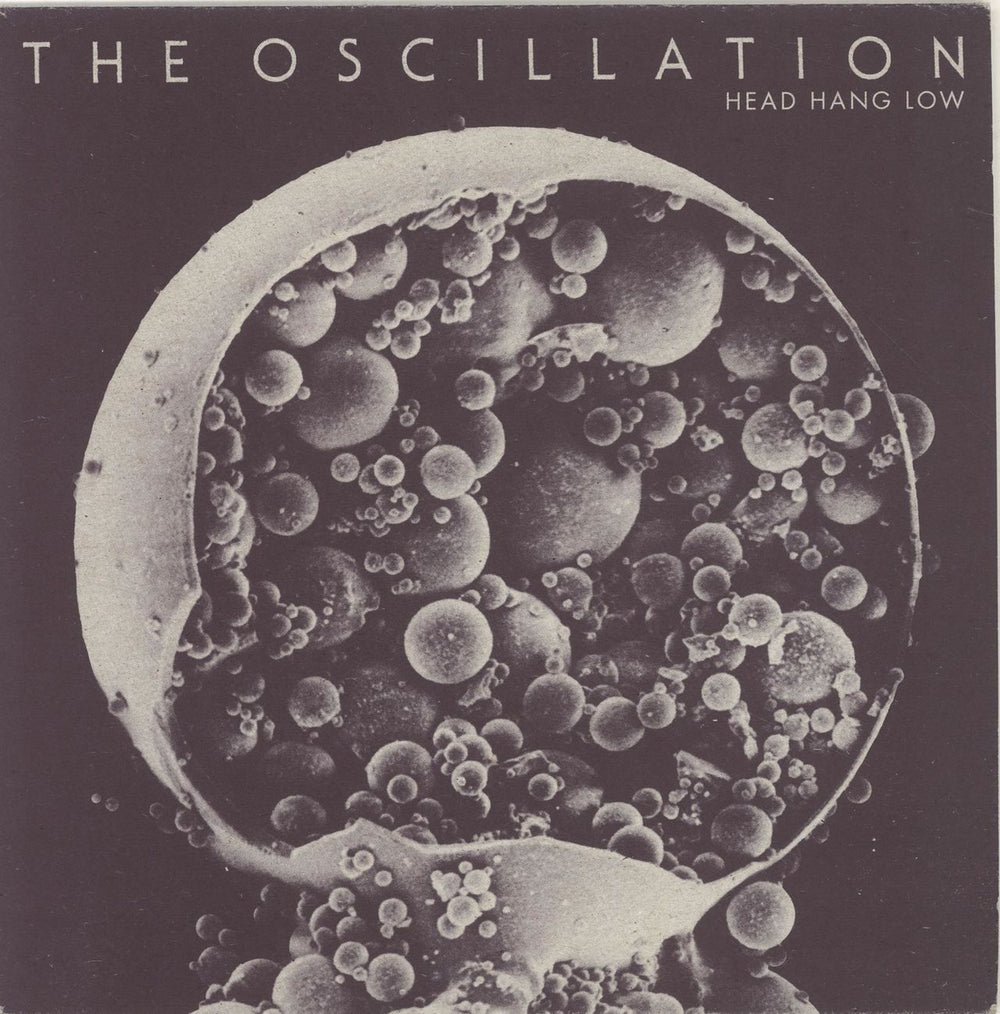 The Oscillation Head Hang Low - Etched Vinyl UK 7" vinyl single (7 inch record / 45) DCR85