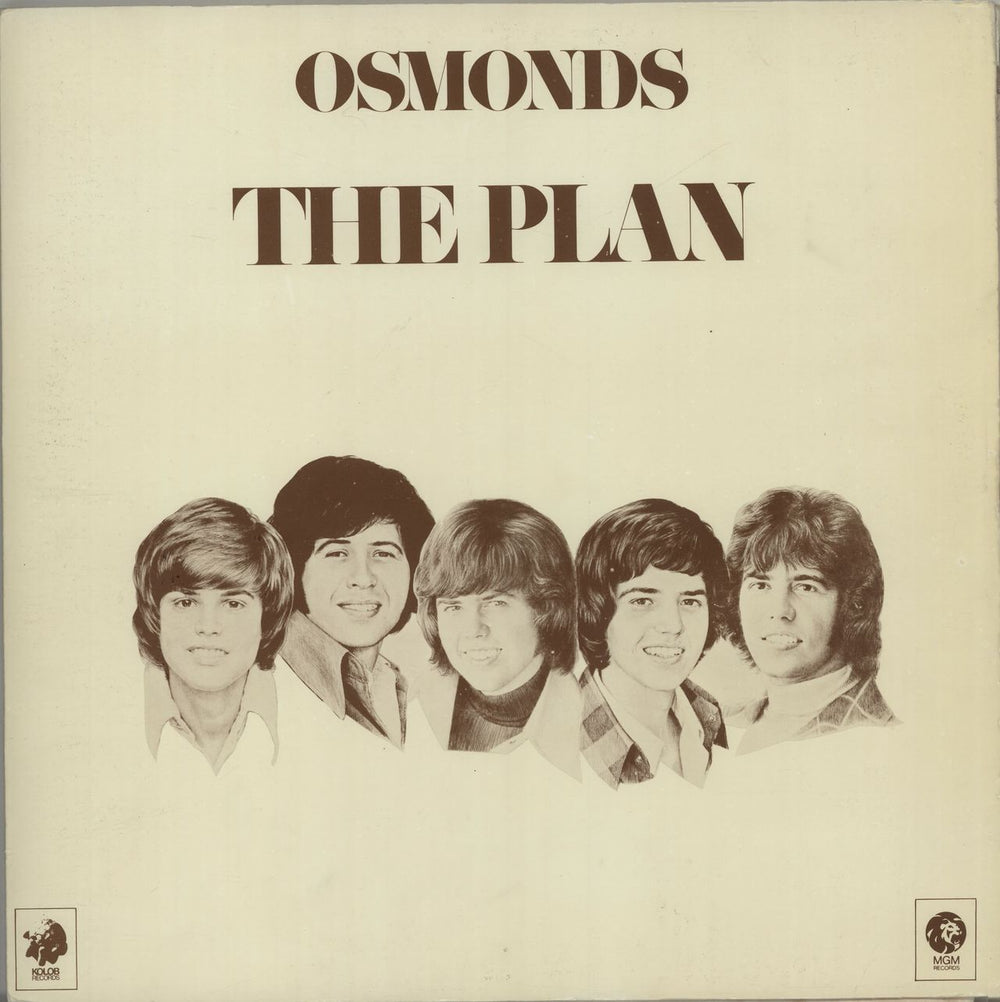 The Osmonds The Plan UK vinyl LP album (LP record) 2315251