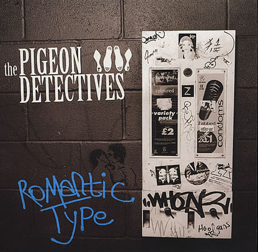 The Pigeon Detectives Romantic Type - Blue Vinyl UK 7" vinyl single (7 inch record / 45) DTTR026