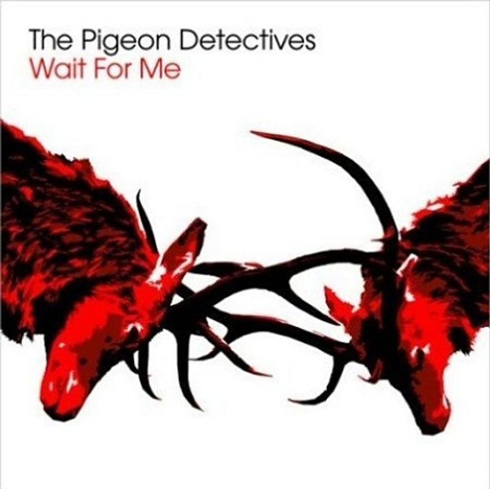 The Pigeon Detectives Wait For Me - Picture Sleeve UK Promo CD-R acetate CD-R