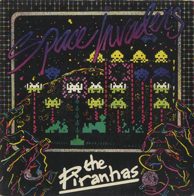 The Piranhas Space Invaders UK 7" vinyl single (7 inch record / 45) VS314