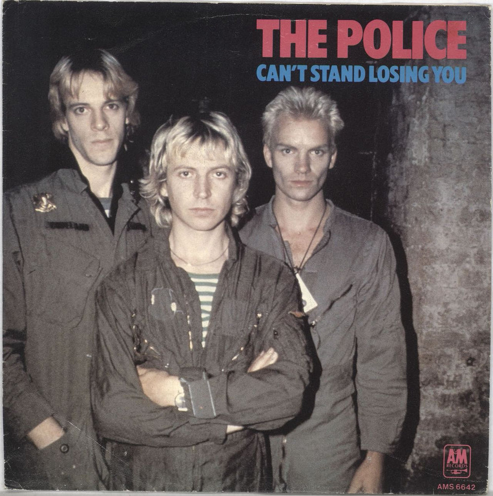 The Police Can't Stand Losing You Dutch 7" vinyl single (7 inch record / 45) AMS6642