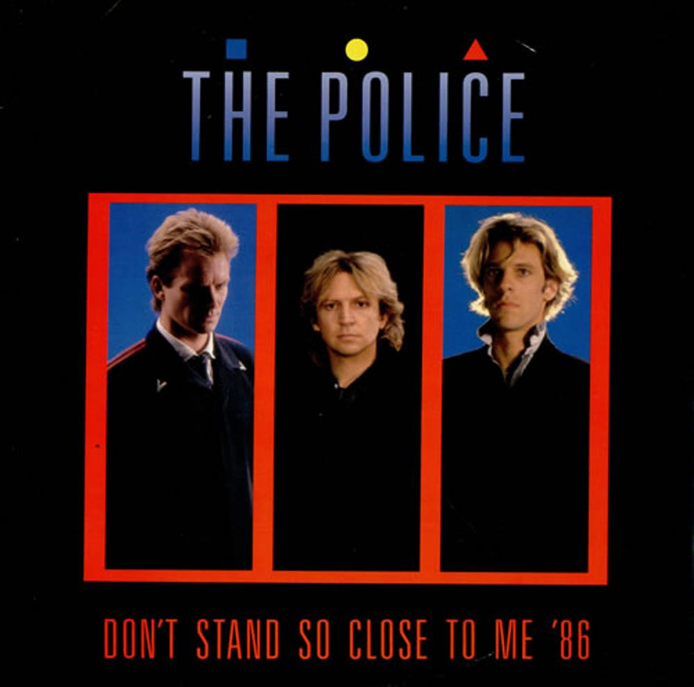 The Police Don't Stand So Close To Me '86 UK 12" vinyl single (12 inch record / Maxi-single) AMY354