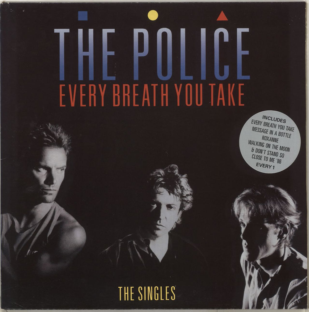 The Police Every Breath You Take - Hype Stickered UK vinyl LP album (LP record) EVERY1