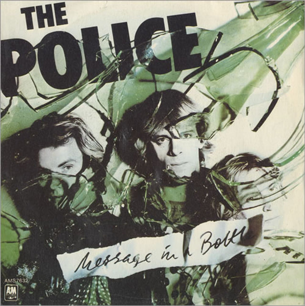 The Police Message In A Bottle Italian 7" vinyl single (7 inch record / 45) AMS7632