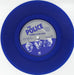 The Police Walking On The Moon - Blue vinyl + Lyric insert UK 7" vinyl single (7 inch record / 45) POL07WA377284