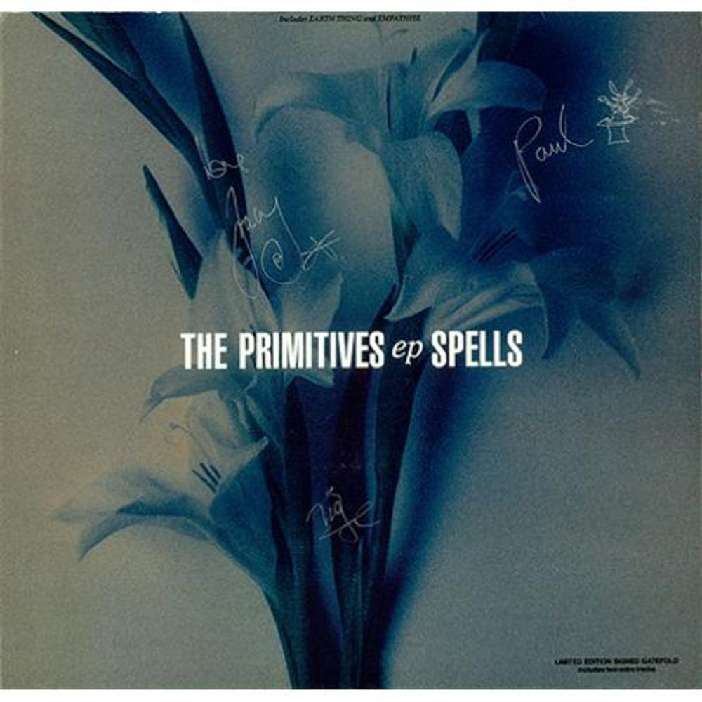 The Primitives Spells EP - Autographed UK 12" vinyl single (12 inch record / Maxi-single) PT44978