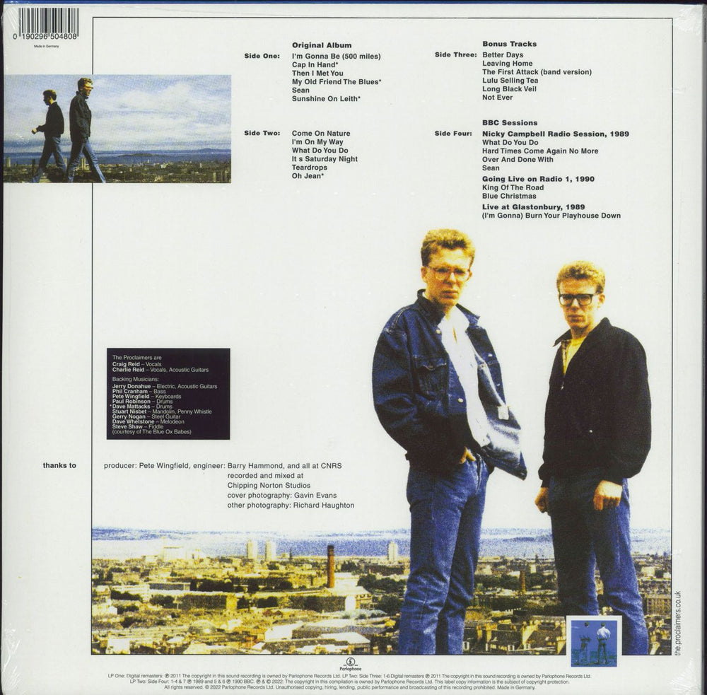 The Proclaimers Sunshine On Leith - RSD 2022 - Marbled Vinyl - Sealed UK 2-LP vinyl record set (Double LP Album) PCL2LSU788815