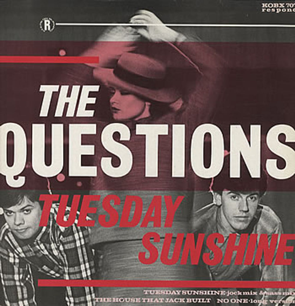 The Questions Tuesday Sunshine UK 12" vinyl single (12 inch record / Maxi-single) KOBX707